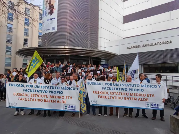Concentración de médicos en el País Vasco