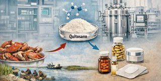 Imagen de recurso del estudio que permite reutilizar cáscaras de cangrejo en productos orientados al bienestar de las mujeres.