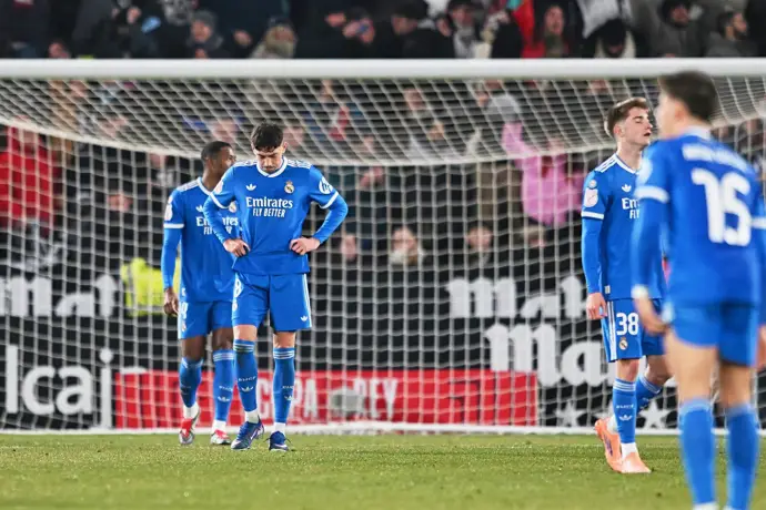 El capitán del Real Madrid, Fed Valverde, ante el Albacete en la Copa del Rey Mapfre 2025-26. - Francisco Macia / AFP7