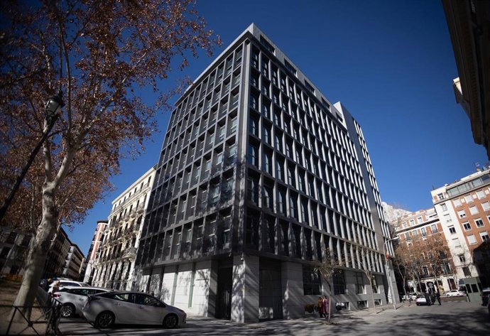 Archivo - Entrada a la Audiencia Nacional en la calle García Gutiérrez, 1, a 13 de enero de 2025, en Madrid (España).