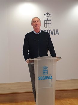El alcalde de Segovia, José Mazarías .
