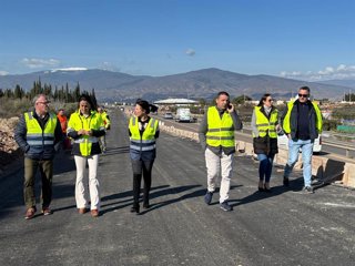 Obras de mejora de la seguridad vial y reordenación de los accesos a Alhama de Almería desde la carretera A-348.