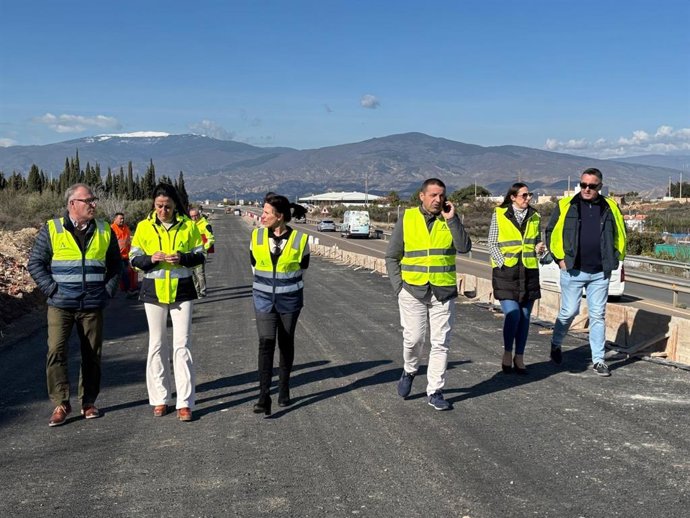 Obras de mejora de la seguridad vial y reordenación de los accesos a Alhama de Almería desde la carretera A-348.