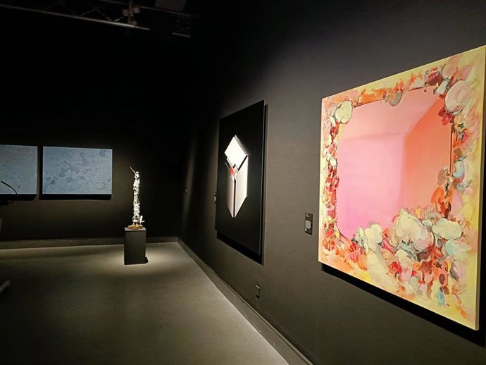 Exposición '13 Creadoras',  exhibida en la Sala 1 del Centro de Cultura Antigua Instituto (CCAI) de Gijón.