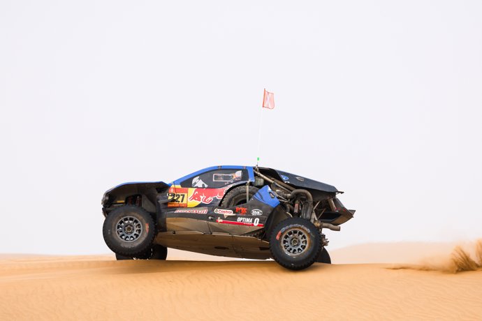 227 ROMA Nani (esp), HARO BRAVO Alex (esp), Ford M-Sport, Ford, Ultimate, FIA W2RC, action during the Stage 10 of the Dakar 2026, on January 14, 2026 between Bivouac Refuge and Bisha, Saudi Arabia - Photo Frederic Le Floc'h / DPPI