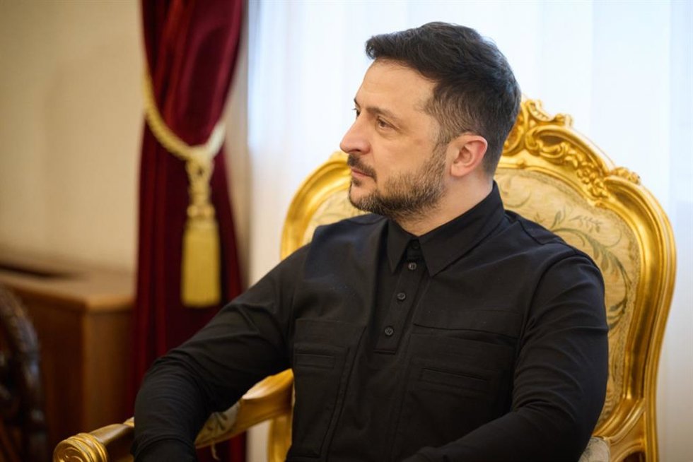 Volodimir Zelensi, presidente de Ucrania.