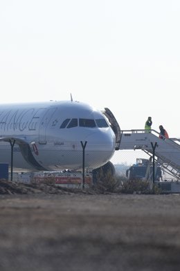 L'avió de Turkish Airlines 