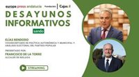 El vicesecretario del PP Elías Bendodo participa este viernes en Málaga en los desayunos de Europa Press Andalucía
