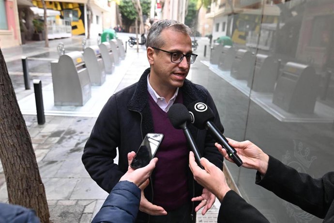 El concejal de Sostenibilidad Medioambiental y Energética del Ayuntamiento de Almería, Antonio Urdiales.