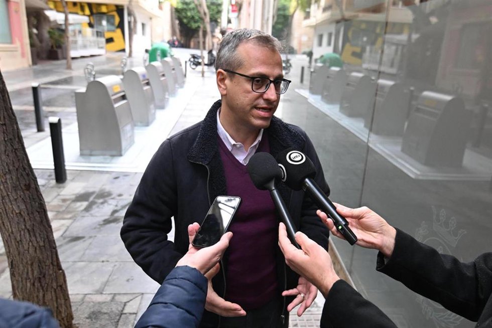 El concejal de Sostenibilidad Medioambiental y Energética del Ayuntamiento de Almería, Antonio Urdiales.