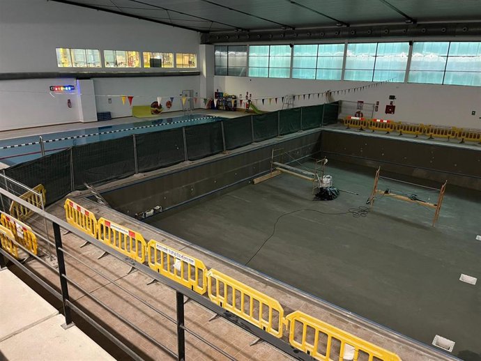 Imagen actual de la piscina de Son Angelats en Sóller.