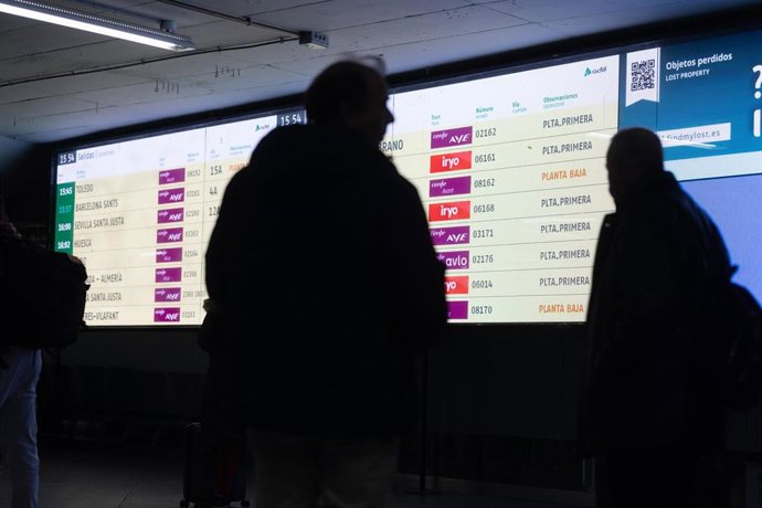 Archivo - Estación de Atocha