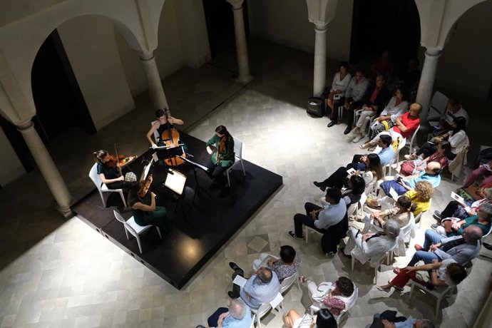 Archivo - El Museo Carmen Thyssen Málaga y el Cuarteto Lehmberg protagonizan un año más el ciclo  ‘Música clásica en la Colección’.