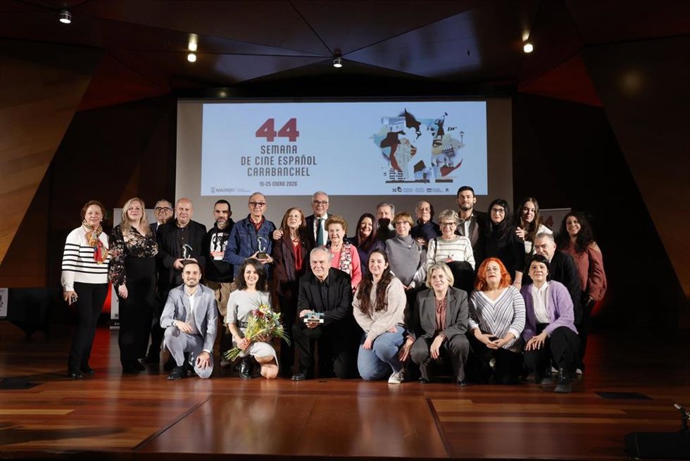 La 44 Semana de Cine Español de Carabanchel ha arrancado esta mañana en CentroCentro con una gala inaugural que ha reunido a grandes nombres de la escena nacional cinematográfica