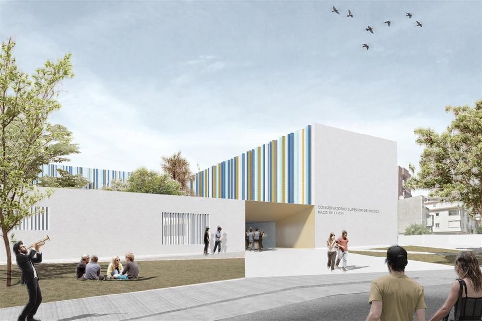 Archivo - Proyecto para el nuevo Conservatorio de Música Paco de Lucía de Algeciras.
