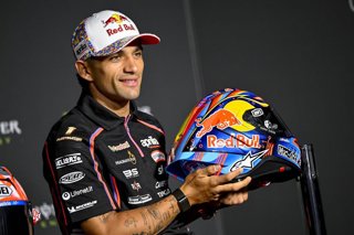 Archivo - El piloto español de MotoGP Jorge Martín  (Aprilia), en el GP de Catalunyaa 2025.