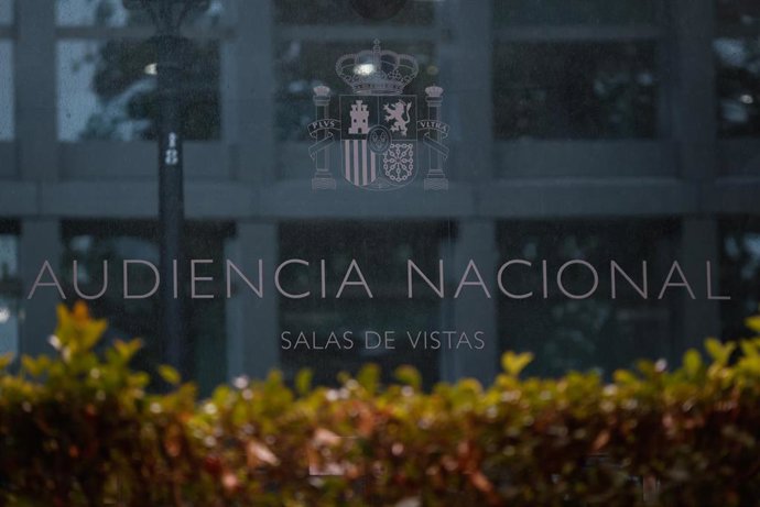 Archivo - Fachada de la sede García Gutiérrez de la Audiencia Nacional, a 21 de octubre de 2025, en Madrid (España).