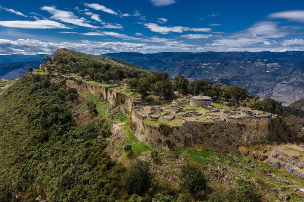 Ciudadela de Kuélap, en Perú.