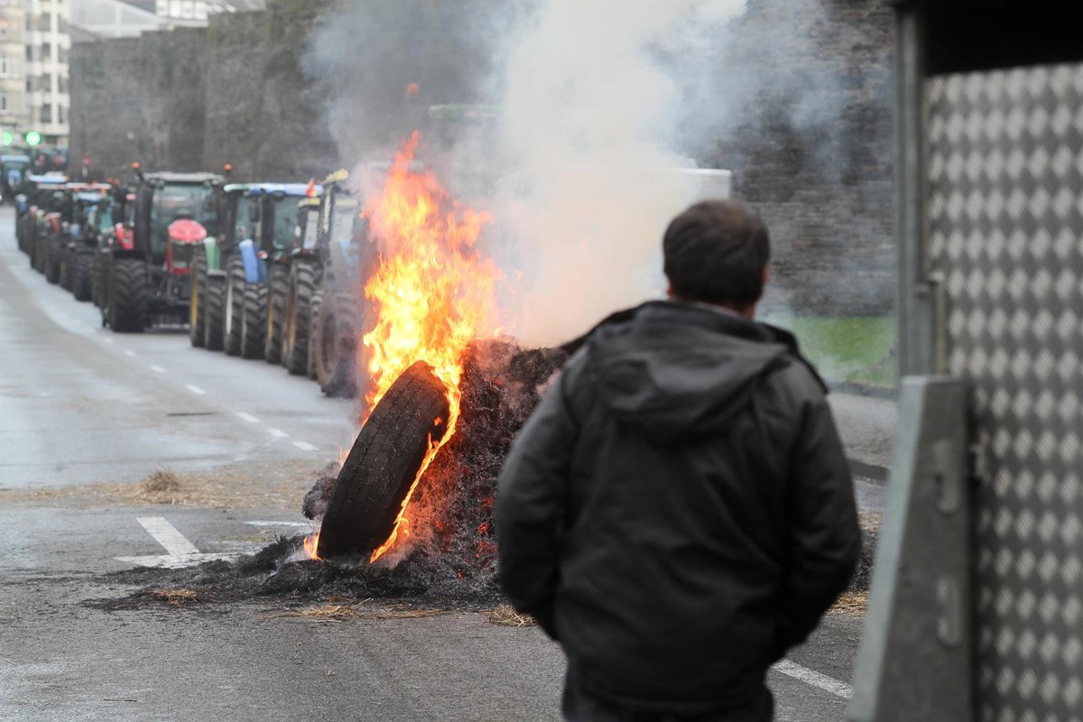 Ganaderos de Lugo continuarán con sus protestas por  la falta de compromisos  de la conselleira do Medio Rural