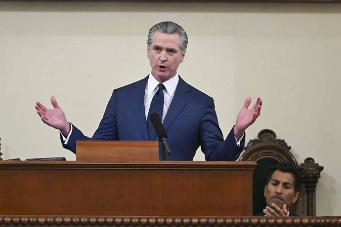 El gobernador demócrata de California, Gavin Newsom