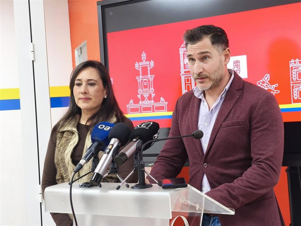 El decretario de organización de la Ejecutiva local y viceportavoz socialista en el Ayuntamiento de Algeciras, Fran Fernández, en imagen de archivo.