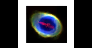 El Telescopio William Herschel halla una nube de hierro en forma de barra en la Nebulosa del Anillo