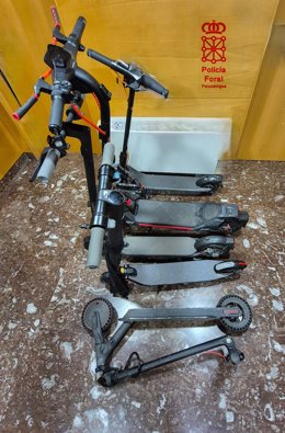 Ehículos de Movilidad Personal recuperados.