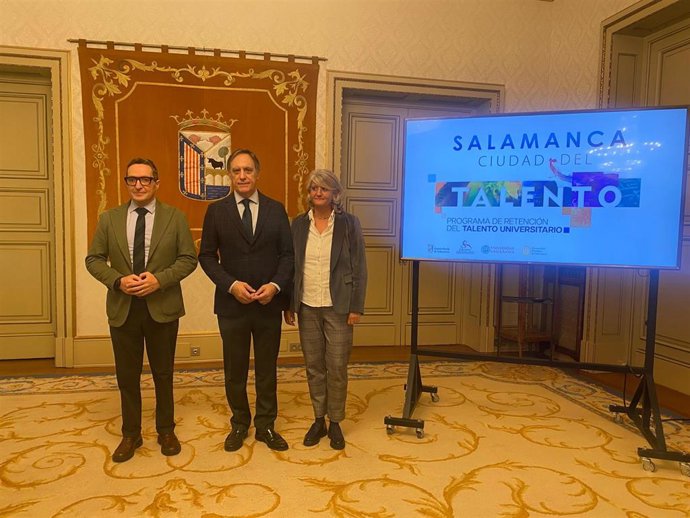 Presnetación del acuerdo en el Ayuntamiento para el proyecto 'Ciudad del Talento'.