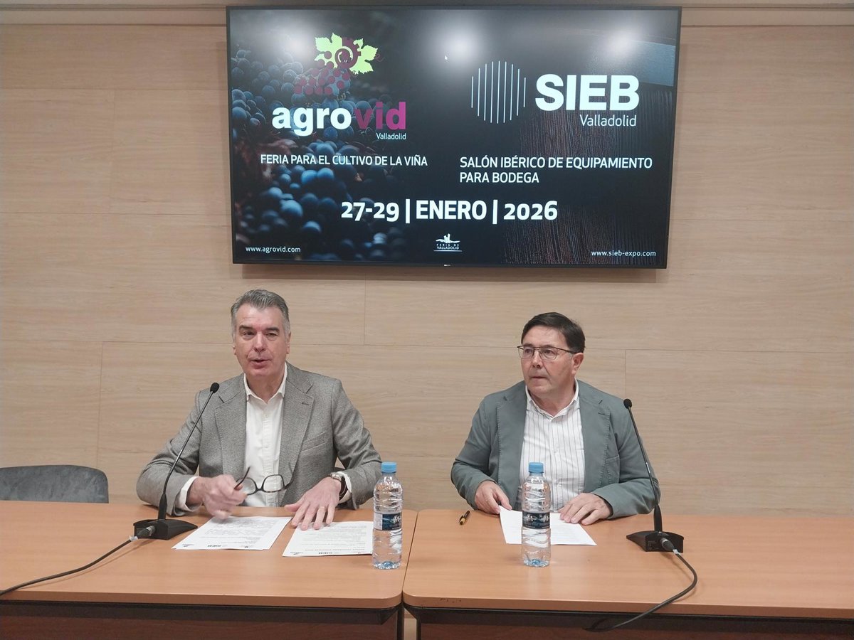 Feria de Valladolid acogerá del 27 al 29 de enero Agrovid y SIEB con 130 marcas y el reto de crecer en el futuro
