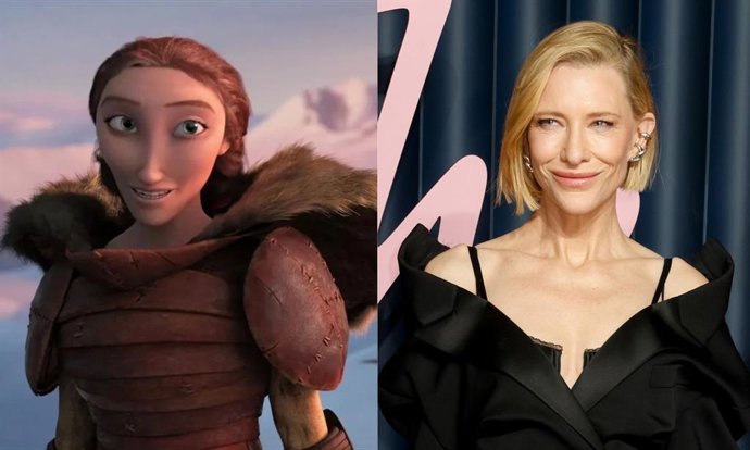Cate Blanchett repetirá como Valka en Cómo entrenar a tu dragón 2