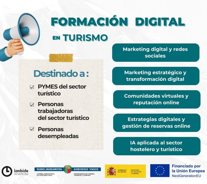 Las clases serán impartidas en modalidad 'online'