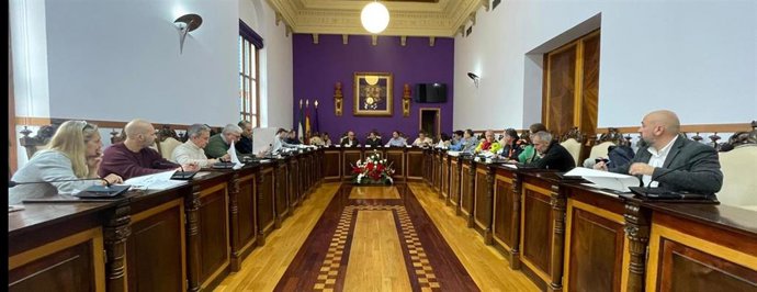 Junta local de seguridad sobre la Carrera Urbana Internacional Noche de San Antón.