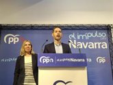 Foto: Sayas (PPN) dice que Chivite agotará la legislatura pero "será la última" porque "los navarros la pondrán en la calle"