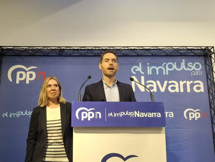Sergio Sayas, secretario general del Partido Popular de Navarra
