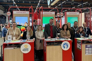 Representación del Patronato Costa Blanca en la feria Matka Nordic Travel Fair, que se celebra en Helsinki (Finlandia)