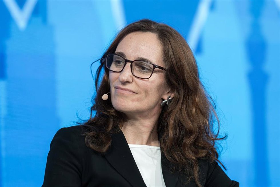 La ministra de Sanidad, Mónica García