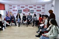 CCOO reclama a Junta "un cambio de rumbo en sus políticas" porque "están sepultando oportunidades de futuro de juventud"