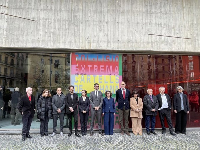 Presentación de 'Acción Portabella', con el ministro Ernest Urtasun y la consellera Sònia Hernández