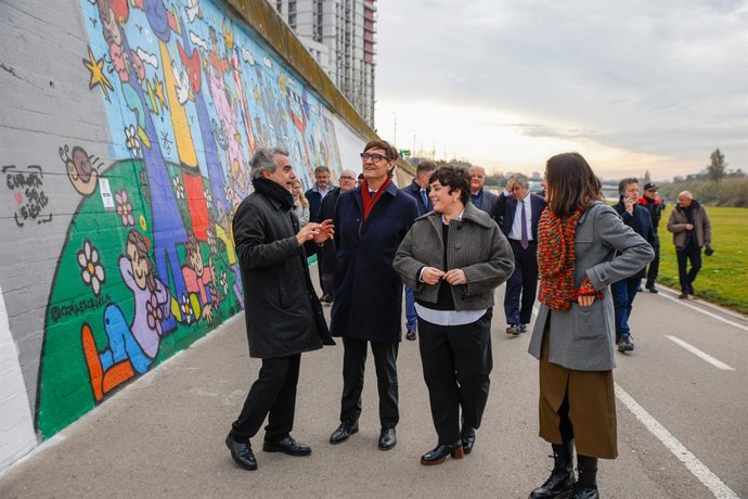 Visita institucional al museu a l'aire lliure BesArt