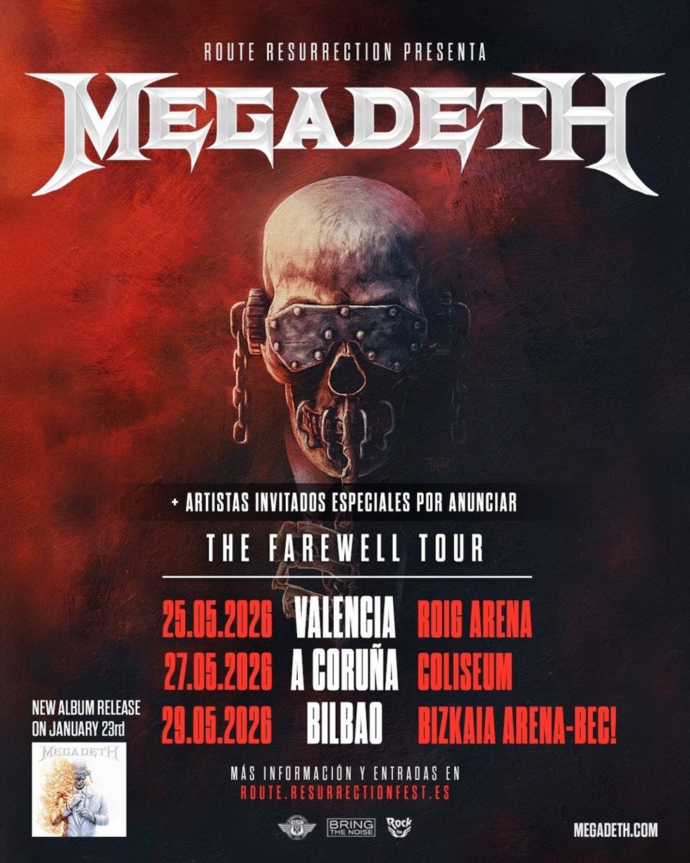 La banda de 'trash metal' Megadeth
