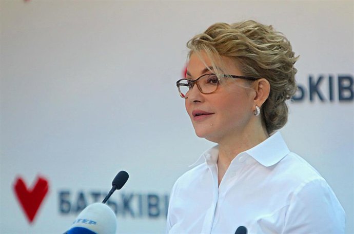 Archivo - Yulia Timoshenko, ex primera ministra de Ucrania.
