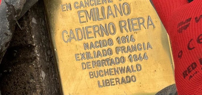 Nuevo stolperstein en Cancienes,