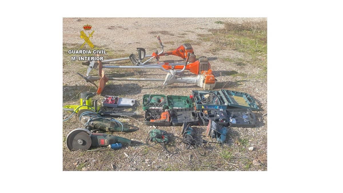 Desarticulado un grupo que robaba herramienta en furgonetas y que actuó en León, Soria y otras provincias