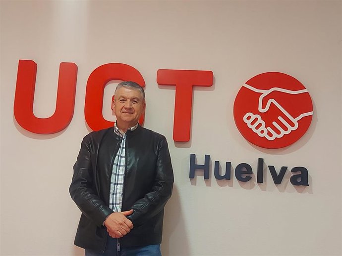 El secretario general de UGT Huelva, Francisco Gutiérrez. 