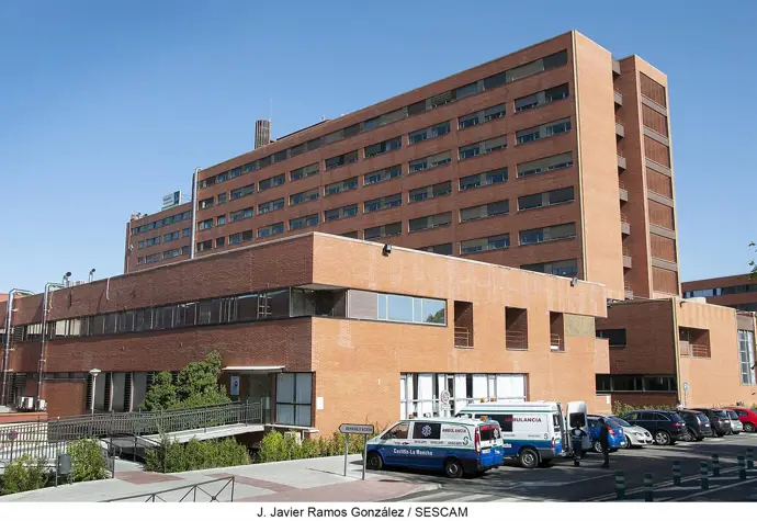 Accesos al Hospital Universitario de Guadalajara.