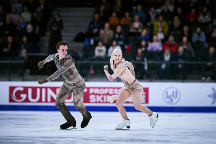 Archivo - La pareja española de danza compuesta por Olivia Smart y Tim Dieck buscará la plaza olímpica en el Mundial de Patinaje Artístico en Boston (Estados Unidos).