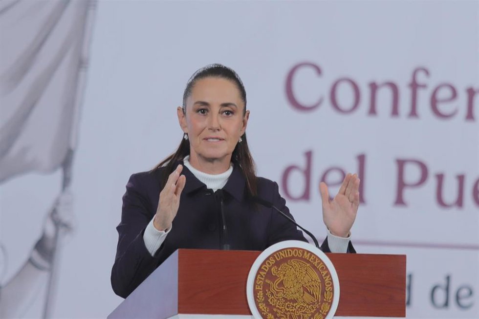 Claudia Sheinbaum, presidenta de México.