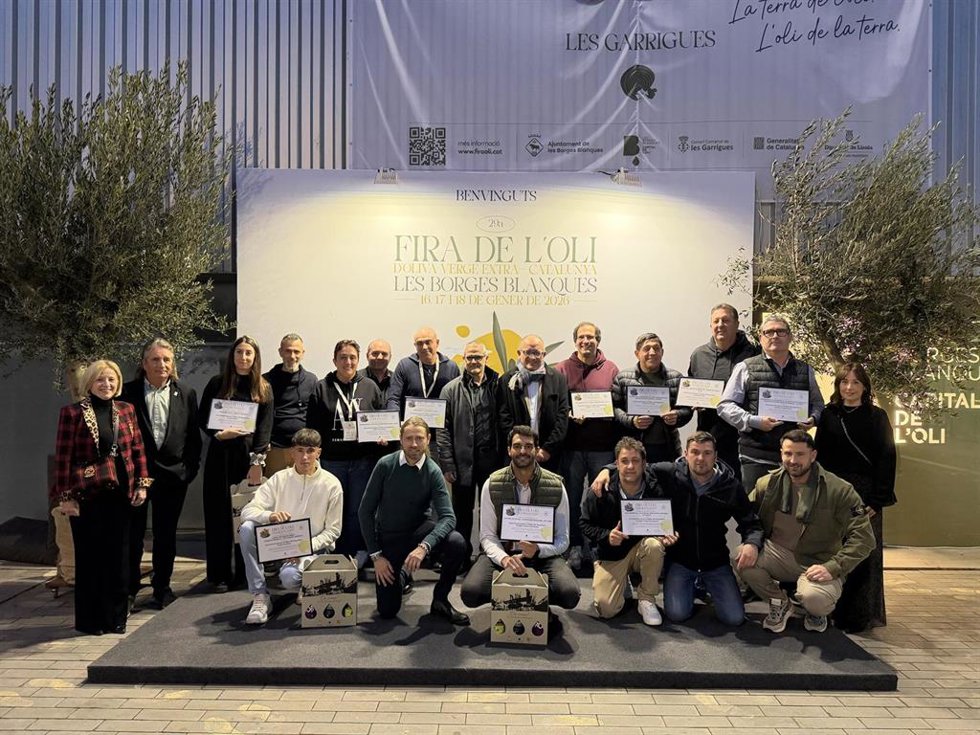 Imagen de la entrega de los premios