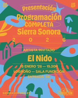 Presentación de Sierra Sonora en la sala Fundición