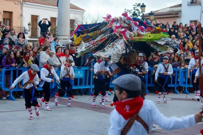 Archivo - Colmenar Viejo celebra el 31 de enero la tradicional fiesta de La Vaquilla, de Interés Turístico Nacional